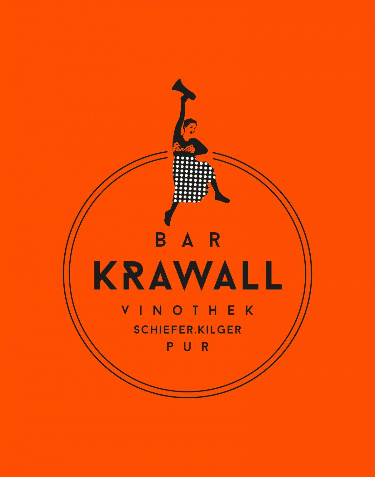 Bar Krawall Logoentwicklung