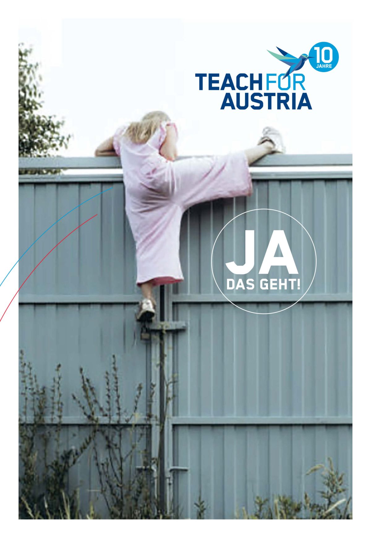 teach for austria 10 jahres-visual